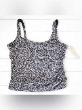 MiracleSuit X Talbots Swimsuit Top Womens 18W Plus Tankini UPF 50+ New NWT